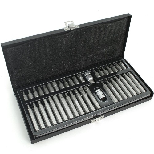 YATO KOŃCÓWKI WKRĘTAKOWE TORX, HEX, SPLINE, KPL. 40 SZT. YT-0400