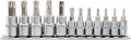 YATO ZESTAW KLUCZY TORX SECUR. NA SZYNIE 12 CZ. YT-04332
