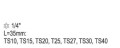 YATO KOMPLET KLUCZY TRZPIENIOWYCH 7 SZT. YT-0461