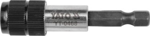 YATO UCHWYT DO KOŃCÓWEK WKRĘTAKOWYCH SZYBKOMOCUJĄCY 1/4"X60MM YT-0468