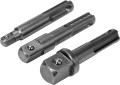 YATO ZESTAW ADAPTERÓW SDS-PLUS DO NASADEK 1/4" 3/8" 1/2" 3  SZTUKI YT-04686