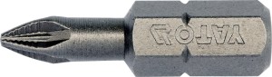 YATO GROTY DO WKRĘTARKI  PZ1x25MM YT-04702