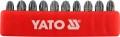 YATO GROTY DO WKRĘTARKI 1/4" PZ3x25MM 10 SZT.YT-0472