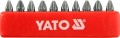 YATO GROTY DO WKRĘTARKI 1/4" PH2x25MM 10 SZT.YT-0475