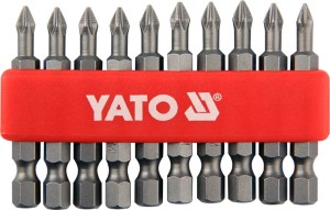 YATO GROTY DO WKRĘTARKI  PH1x50MM 10 SZT.YT-0477