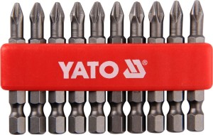 YATO GROTY DO WKRĘTARKI PH2x50MM 10 SZT.YT-0478