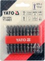 YATO KOŃCÓWKI WKRĘTAKOWE DWUSTRONNE PH2X65MM 10 SZTUK YT-0481