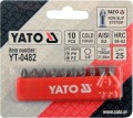 YATO GROTY DO WKRĘTARKI 1/4" MIX 25MM 10 SZT.YT-0482
