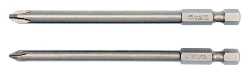 YATO KOŃCÓWKI WKRĘTAKOWE PHILLIPS 1/4" PH1X100MM PH2X100MM 2 SZTUKI YT-0488