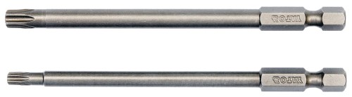 YATO KOŃCÓWKI WKRĘTAKOWE 1/4'', 2 SZT. - TORX SECURITY: T20X100MM; T30X100MM YT-0492