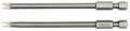 YATO KOŃCÓWKI WKRĘTAKOWE 1/4'' SPANNER NR4x100MM NR8x100MM 2 SZTUKI YT-0498