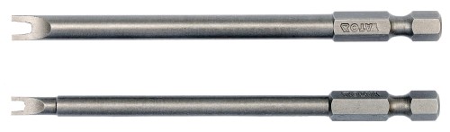 YATO KOŃCÓWKI WKRĘTAKOWE 1/4'', 2 SZT. - SPANNER: NR6X100MM; NR10X100MM YT-0499