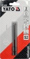 YATO KOŃCÓWKI WKRĘTAKOWE 1/4'', 2 SZT. - SPANNER: NR6X100MM; NR10X100MM YT-0499