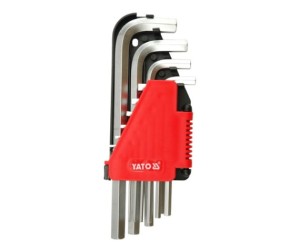 YATO KLUCZE IMBUSOWE HEX 2-12MM 10 CZ. YT-0508