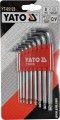 YATO ZESTAW KLUCZY TORX DŁUGICH Z KULKĄ T9-T40 8 SZTUK YT-05123