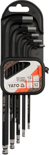 YATO  ZESTAW KLUCZY IMBUSOWYCH 10 SZT. YT-0561
