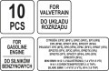 YATO ZESTAW BLOKAD ROZRZĄDU PSA/MINI 10 EL. YT-06001