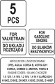 YATO ZESTAW BLOKAD ROZRZĄDU OPEL 5 ELEMENTÓW YT-06002