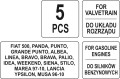 YATO ZESTAW BLOKAD ROZRZĄDU FIAT 1.2 16V YT-06016