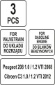 YATO ZESTAW BLOKAD ROZRZĄDU PEUGOT/CITROEN YT-06023