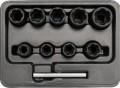 YATO YATO ZESTAW WYKRĘTAKÓW DO ŚRUB 3/8 10-19MM 10 SZT. YT-0603