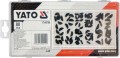 YATO KLINY PÓŁOKRĄGŁE CZÓŁENKOWE MIX ROZMIARÓW 80 SZTUK YT-06790