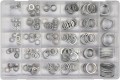 YATO ZESTAW PODKŁADEK ALUMINIOWYCH 300 SZT. MIX ROZMIARÓW YT-06865