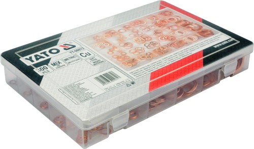 YATO ZESTAW PODKŁADEK MIEDZIANYCH 300 SZT. YT-06872