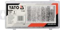 YATO ZAWLECZKI SPRĘŻYSTE 150 SZT. MIX ROZMIARÓW YT-06883