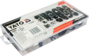 YATO ZESTAW ZAWLECZEK TYPU E 1.5-22MM 300 SZTUK YT-06884