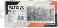 YATO ZESTAW ZAWLECZEK PROSTYCH MIX ROZMIARÓW 100 SZT. YT-06885