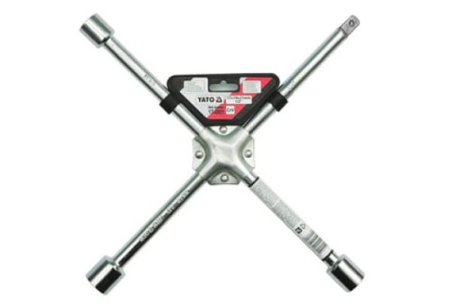 YATO KLUCZ KRZYŻAKOWY DO KÓŁ 17x19x21MMx1/2' YT-0801