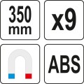 YATO UCHWYT MAGNETYCZNY NA WKRĘTAKI. YT-08353