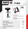 YATO ŚCIĄGACZ DO RAMION WYCIERACZEK YT-0846