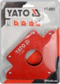 YATO SPAWALNICZY KĄTOWNIK MAGNETYCZNY 122X190X25 MM YT-0865