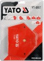 YATO SPAWALNICZY KĄTOWNIK MAGNETYCZNY 11x136x24MM YT-0867