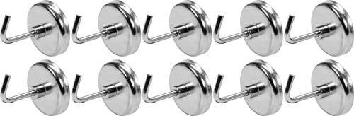 YATO ZESTAW HACZYKÓW MAGNETYCZNYCH 10 SZT. YT-08690
