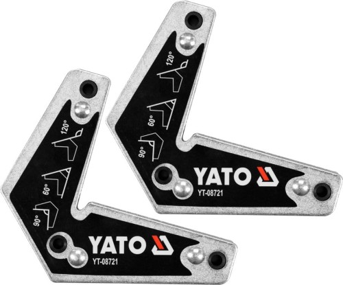 YATO MAGNETYCZNE UCHWYTY SPAWALNICZE ZESTAW 2 SZT. 10KG YT-08721