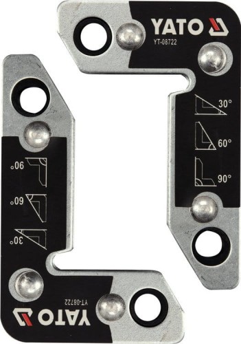 YATO MAGNETYCZNE UCHWYTY SPAWALNICZE 25 KG, 2 SZT. YT-08722