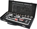 YATO  ZESTAW NARZĘDZIOWY 25 SZT. 1/2" YT-12671