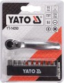 YATO ZESTAW BITÓW Z GRZECHOTKĄ 1/4 11 SZT. YT-14390