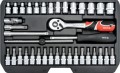 YATO  ZESTAW NARZĘDZIOWY 1/4" 38 CZĘŚCI XS 14471