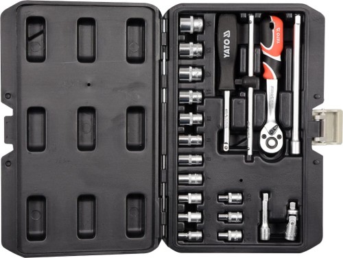 YATO ZESTAW NARZĘDZIOWY 1/4", KPL. 20 SZT. XS YT-14491
