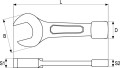 YATO KLUCZ DO POBIJANIA PŁASKI 27MM YT-1615