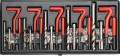 YATO  ZESTAW DO NAPRAWY GWINTÓW M5-M12 YT-1763
