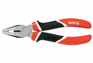 YATO SZCZYPCE UNIWERSALNE 180MM RĘKOJEŚĆ TRÓJKOLOROWA YT-1941
