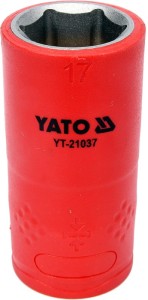YATO NASADKA IZOLOWANA 17MM 1/2" 6-KĄT VDE YT-21037