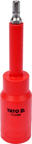 YATO IZOLOWANY KLUCZ TRZPIENIOWY HEX 5X120MM 1/2" VDE YT-21086