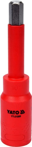 YATO IZOLOWANY KLUCZ TRZPIENIOWY HEX 10X120MM 1/2" VDE YT-21089