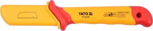 YATO IZOLOWANY NÓŻ DLA ELEKTRYKÓW 50X180MM VDE YT-21210